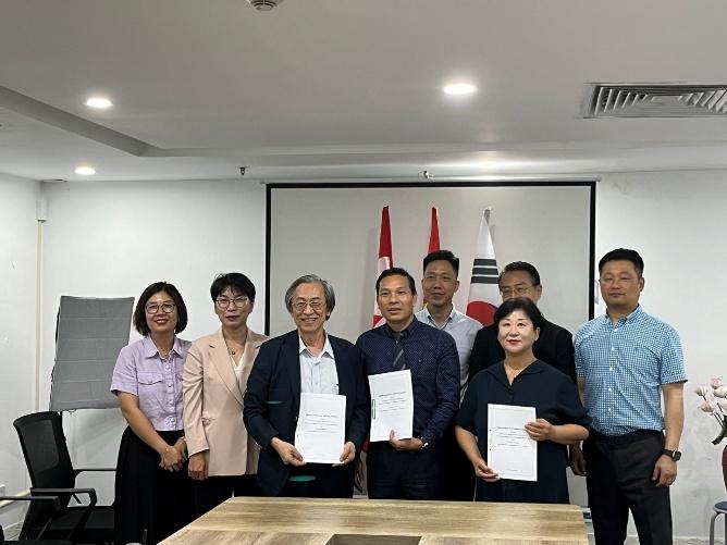 베트남 COLAB 산하 법인과 전문간병인 공급사업 4자 MOU 체결